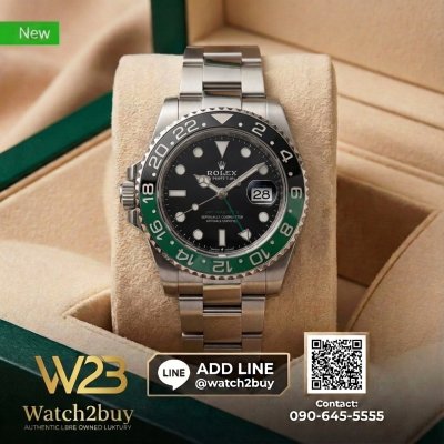 Rolex GMT-Master II Oyster, 40 มม., Oyster Steel M126720VTNR-0001