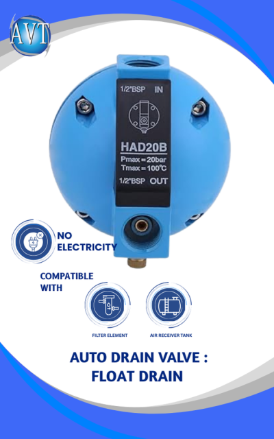 Auto Drain : Float Drain HAD20B Auto Drain : Float Drain HAD20B