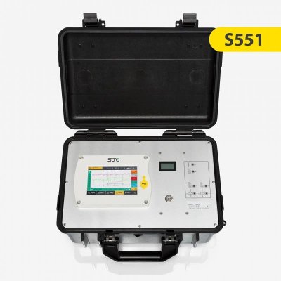 S551 Portable Display and Data Logger for Compressor Efficiency and Energy Audits