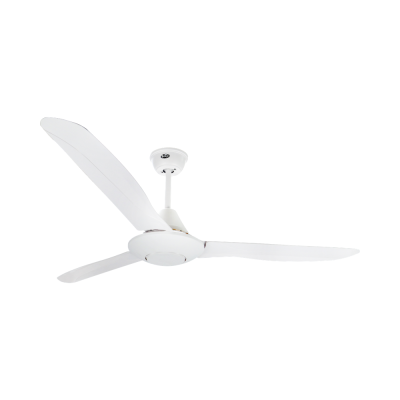 Ceiling fan with ABS blades, model AC56-013B-WH, white, 56 inches.