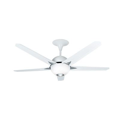 Ceiling fan, ABS blades, model CASPER560-LED-WH, size 60 inches, white