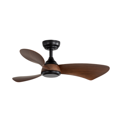 พัดลมเพดาน ใบพัดABS รุ่น DC38-6015-ORB ขนาด 38 นิ้ว สีดำด้าน/ น้ำตาลปัดลาย