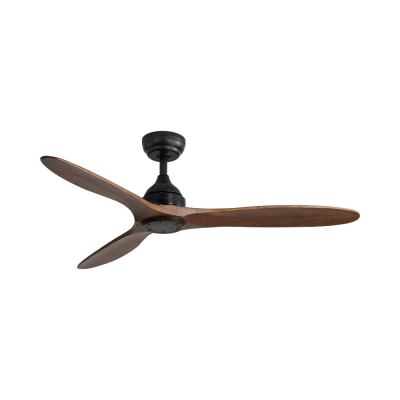 พัดลมเพดาน ใบพัดไม้ รุ่น DC52-6016-NOAK ขนาด 52 นิ้ว สีดำด้าน/ โอ๊ค