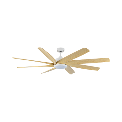 Lamp fan, ABS blades, model DC72-2019-8-LMAPLE, size 72 inches, maple color