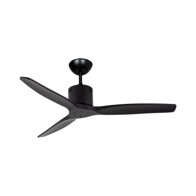 Ceiling Fan Wood Blades Model S-06 Size 52 Inches Black Color