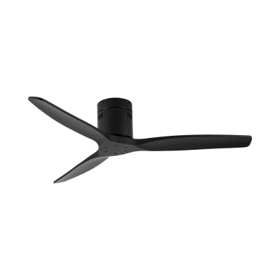 พัดลมเพดาน ใบพัดไม้ รุ่น S-06-1 ขนาด 52 นิ้ว สีดำ