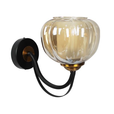 Ceiling Lamp MODEL 09-SL-6113 (E27x1) Black/ Gold SKU 09-SL-6113