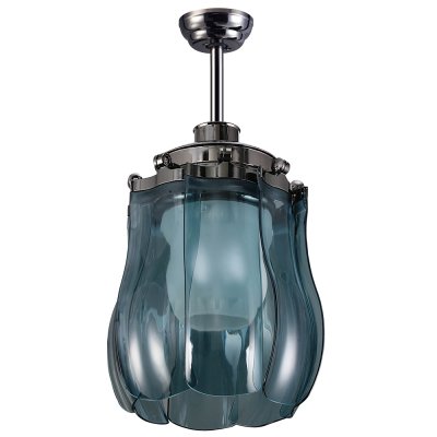 FAN LAMPS Acrylic Blade MODEL MS840-BP+RC SIZE 40   Clear Blue SKU MS840-BP+RC