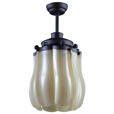 Lamp Ceiling Fan Acrylic Blade MODEL MS840-OB+RC SIZE 40   Cream SKU MS840-OB+RC