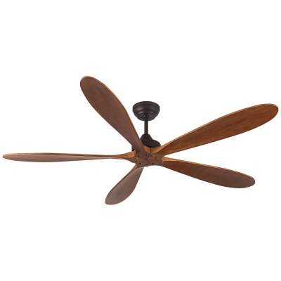 พัดลมเพดาน ใบพัดไม้ รุ่น S-13-WP ขนาด 60 นิ้ว สีโอ๊ค