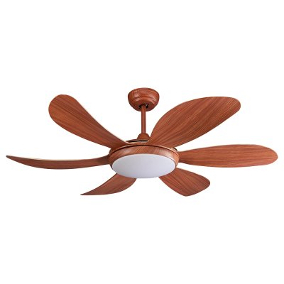Lamp Ceiling Fan ABS Blade MODEL S-14 SIZE 46   Wooden pattern Black SKU S-14