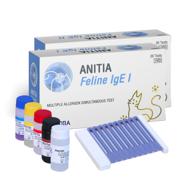 ANITIA Feline IgE [allergy diagnostic kit for cat] ชุดตรวจภูมิแพ้ในแมว