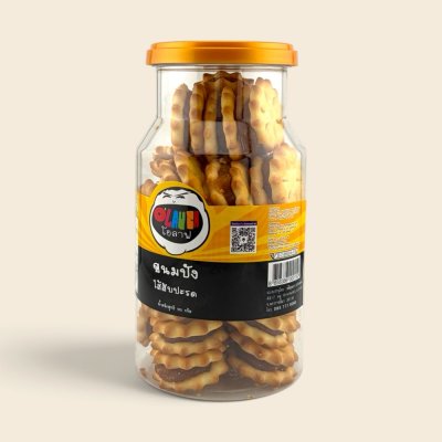 ขนมปังไส้สับปะรด กระปุกคอหยก 180 ก.