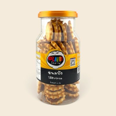 ขนมปังไส้สับปะรด กระปุกคอหยก 180 ก.