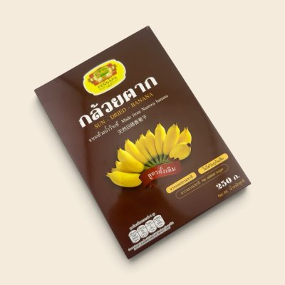 กล้วยตากธรรมชาติ กล่อง 250 ก.
