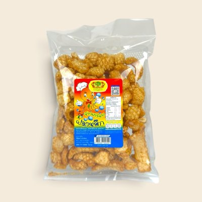 ข้าวเกรียบปลาหมึก ถาดเล็ก 100 ก.