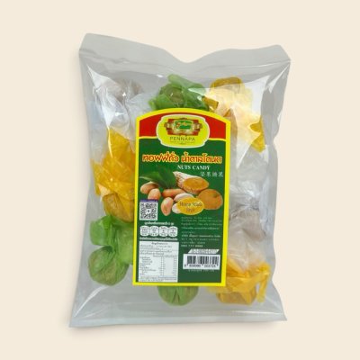 ท็อฟฟี่น้ำตาลโตนด รสถั่ว ถาดเล็ก