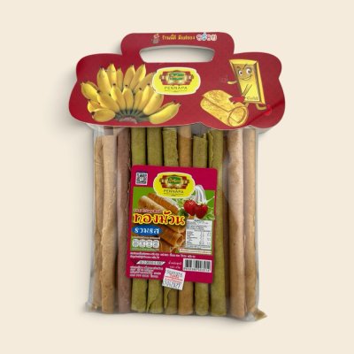 ทองม้วน รวมรส ถาด 150 ก.