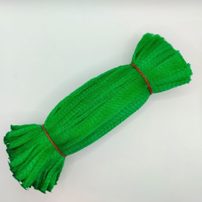 ถุงตาข่ายใส่ผลไม้แบบ S ตาข่ายยาว 33 ซม. แพ็คละ 100 ชิ้น ตาข่ายพลาสติกแบบหิ้วได้ จำหน่ายพร้อมตัวล็อคถุงตาข่าย  มี 6 สีให้เลือก ตาข่ายอเนกประสงค์