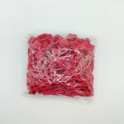 ถุงตาข่ายใส่ผลไม้แบบ S ตาข่ายยาว 43 ซม. แพ็คละ 100 ชิ้น ตาข่ายพลาสติกแบบหิ้วได้ จำหน่ายพร้อมตัวล็อค XL ถุงตาข่าย  มี 6 สีให้เลือก ตาข่ายอเนกประสงค์