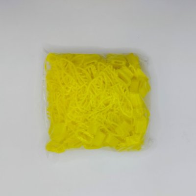 ถุงตาข่ายใส่ผลไม้แบบ S ตาข่ายยาว 36 ซม. แพ็คละ 100 ชิ้น ตาข่ายพลาสติกแบบหิ้วได้ จำหน่ายพร้อมตัวล็อคถุงตาข่าย  มี 6 สีให้เลือก ตาข่ายอเนกประสงค์