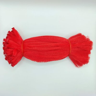 ถุงตาข่ายใส่ผลไม้แบบ S ตาข่ายยาว 43 ซม. แพ็คละ 100 ชิ้น ตาข่ายพลาสติกแบบหิ้วได้ จำหน่ายพร้อมตัวล็อค XL ถุงตาข่าย  มี 6 สีให้เลือก ตาข่ายอเนกประสงค์