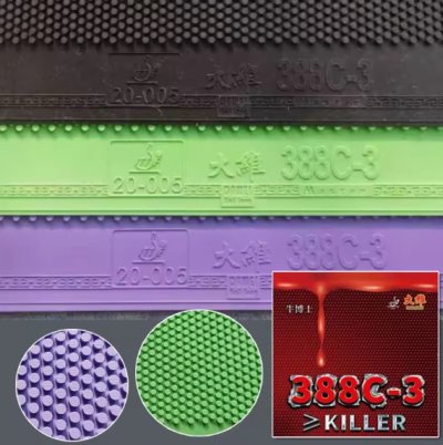 Rubber Dawei  388C-3 Medium pips