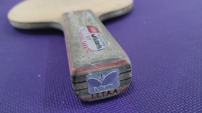 Used Blade Butterfly Primorac Carbon ST silver tag rare item