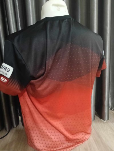 Used Butterfly Shirt with sponsor logo