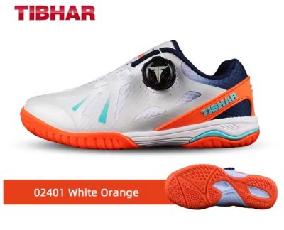 Tibhar Shoes 02401 White Orange