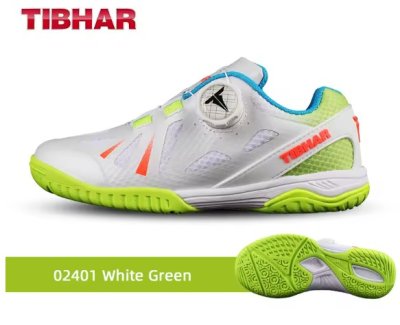 Tibhar Shoes 02401 White Green