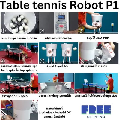 Table tennis robot P1