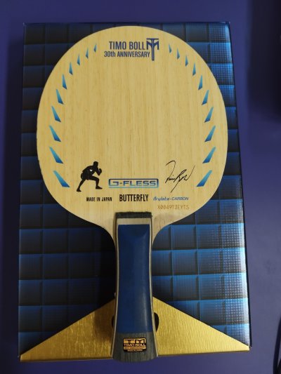 Used Blade Butterfly Timo Boll 30th Anniversary
