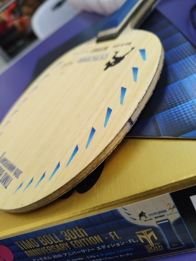 Used Blade Butterfly Timo Boll 30th Anniversary
