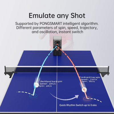 Nova S Pro Table Tennis Serve Machine Intelligent Professional Programming Automatic