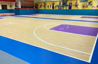 Basketball Volleyball Flooring รับปู้พื้นสนาม บาสเก๊ตบอล วอลเล่ย์บอล