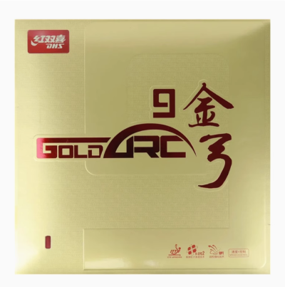 100% Origin DHS Gold Arc 9 Table Tennis Rubber Backhand Professional non-sticky