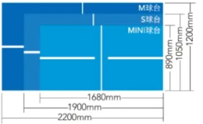 โต๊ะปิงปอง T888 Folded T.T Table SERIES