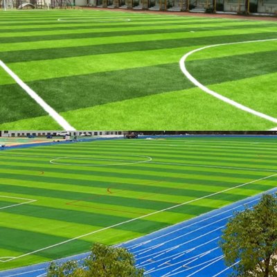 หญ้าเทียม สำหรับสนามฟุตบอล สำหรับปูตกแต่ง ทำสวน (High Quality Artificial Green Grass Pasto Deportivo Carpet)