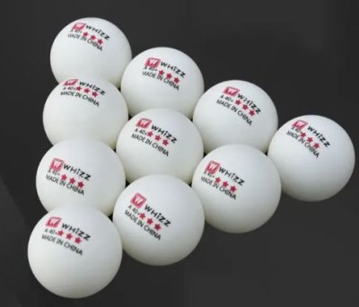 WHIZZ 3-Star Table Tennis Ball National Standard Training Balls New Materials High Elasticity Quality Ping-Pong Balls