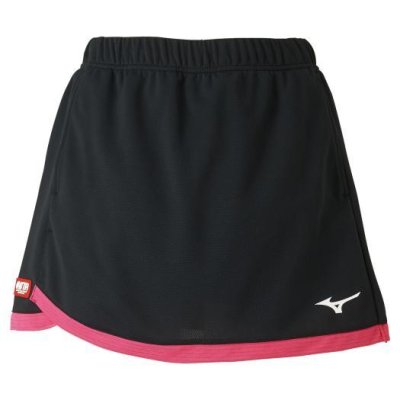 Mizuno Women's Table Tennis Wear, Game Skirt, Easy to Move, Sweat Absorbent, Quick Drying, Standard, JTTA Certified(Pre order)