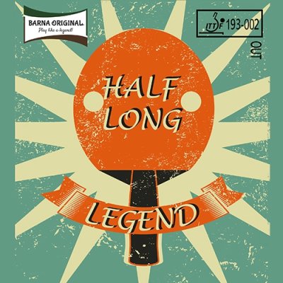 Barna Original Legend Half Long - Halflong Pimple
