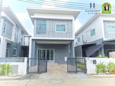 บ้านสองชั้น ในโครงการอรุณโฮม โนนหงษ์ทอง