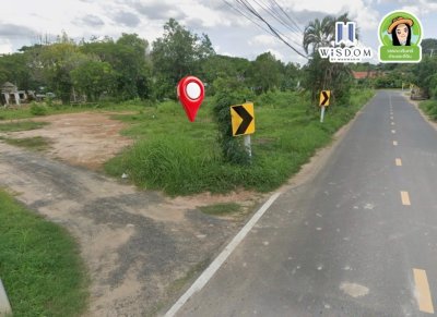ที่ดินเปล่าแปลงมุม ติดถนน 2 ด้าน บ้านดงแสนสุข ต.ไร่น้อย