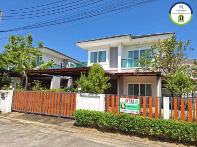 บ้านเดี่ยว 2 ชั้น ในโครงการศิริทรัพย์ 4