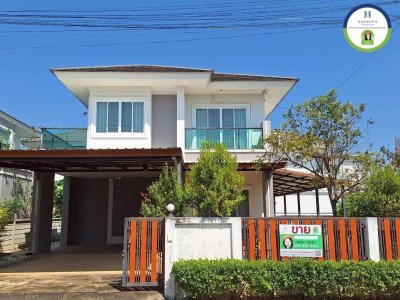 บ้านเดี่ยว 2 ชั้น ในโครงการศิริทรัพย์ 4