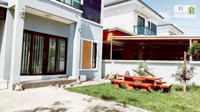 บ้านเดี่ยว 2 ชั้น สวย สภาพดี ทำเลดี เป็นบ้านหัวมุมติดถนน 2 ด้าน โซนขามใหญ่