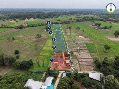 เปิดขายที่ดินบ้านหนองเค็ง  ต.ขามใหญ่ อ.เมืองอุบลราชธานี