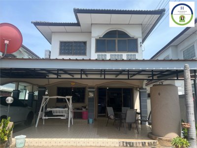 บ้านหลังใหญ่ต่อเติมพร้อมอยู่  ในซอยเทคโน