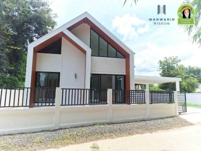 บ้านใหม่สไตล์นอร์ดิก สวย สภาพใหม่ ทำเลดี